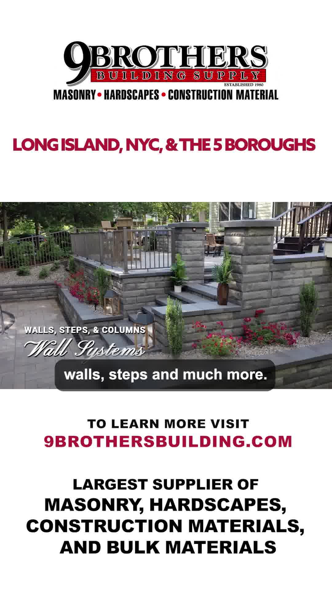 9 Brothers Building Supply Facebook ad