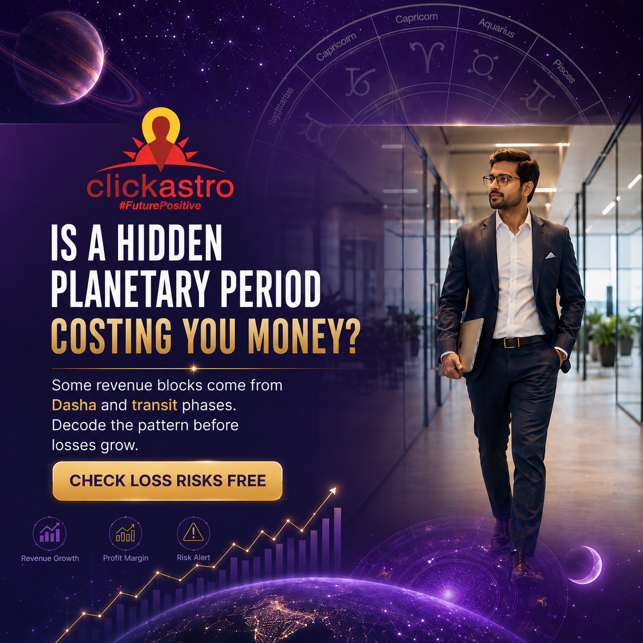 Clickastro Facebook ad