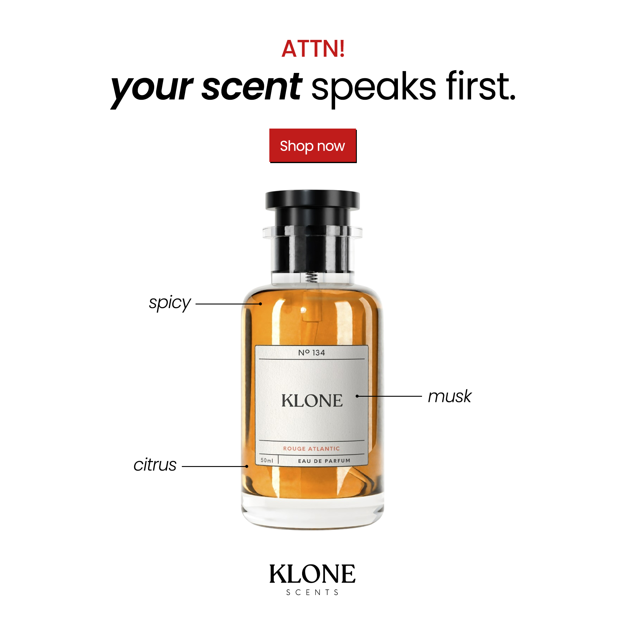 Klone Scents Facebook ad