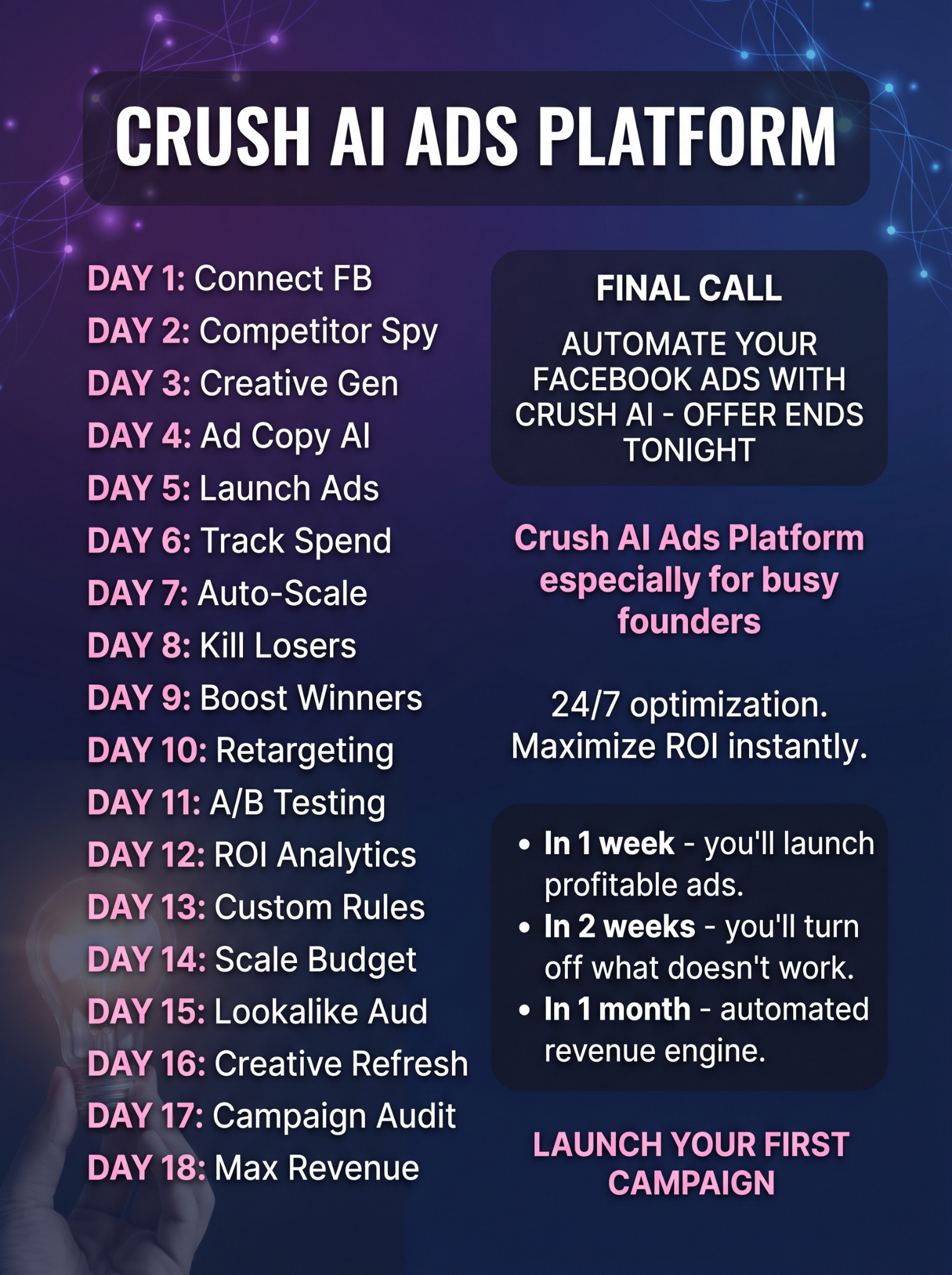 trycrush.ai Facebook ad