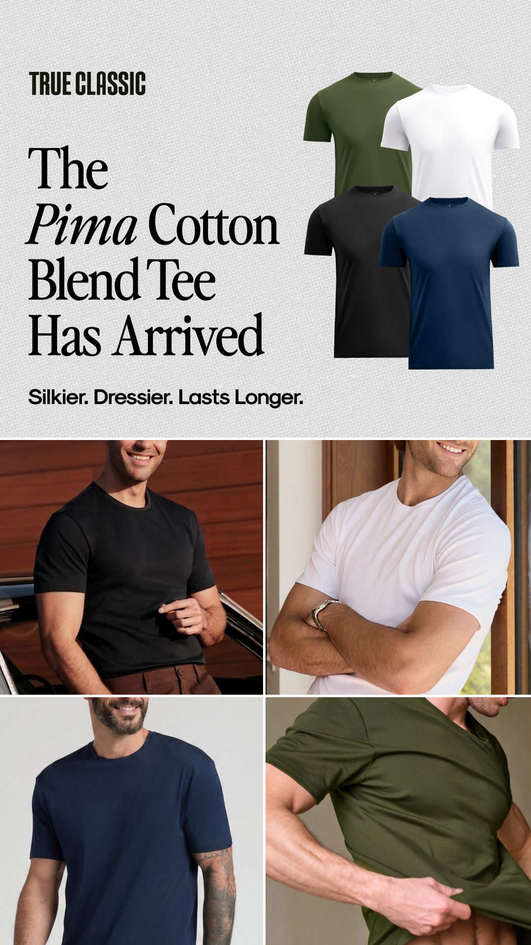 True Classic Facebook ad