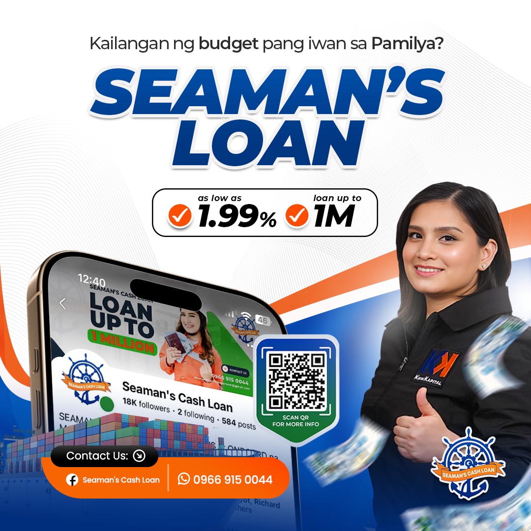 Seaman's Cash Loan Facebook ad
