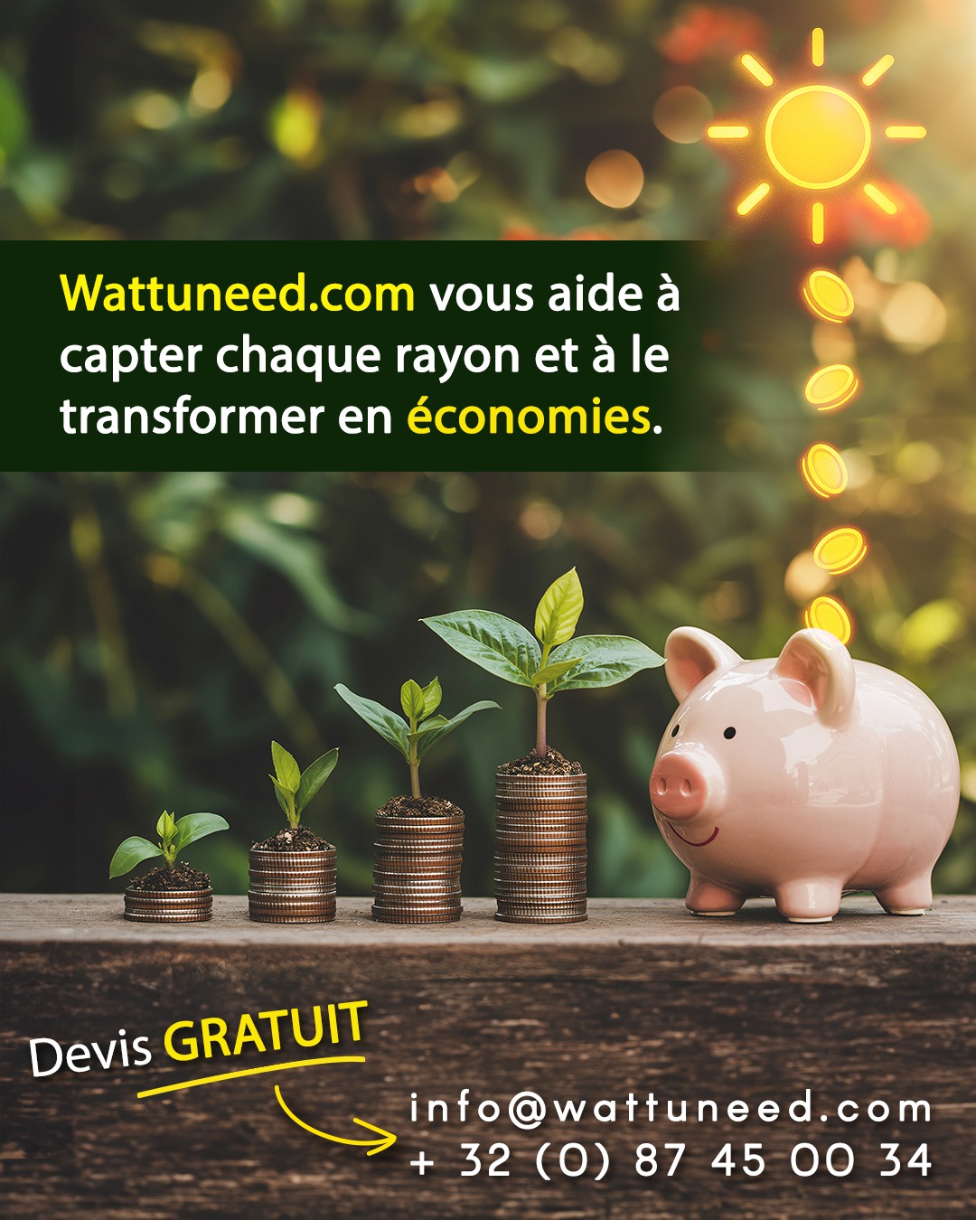 Wattuneed - Votre partenaire énergétique Facebook ad