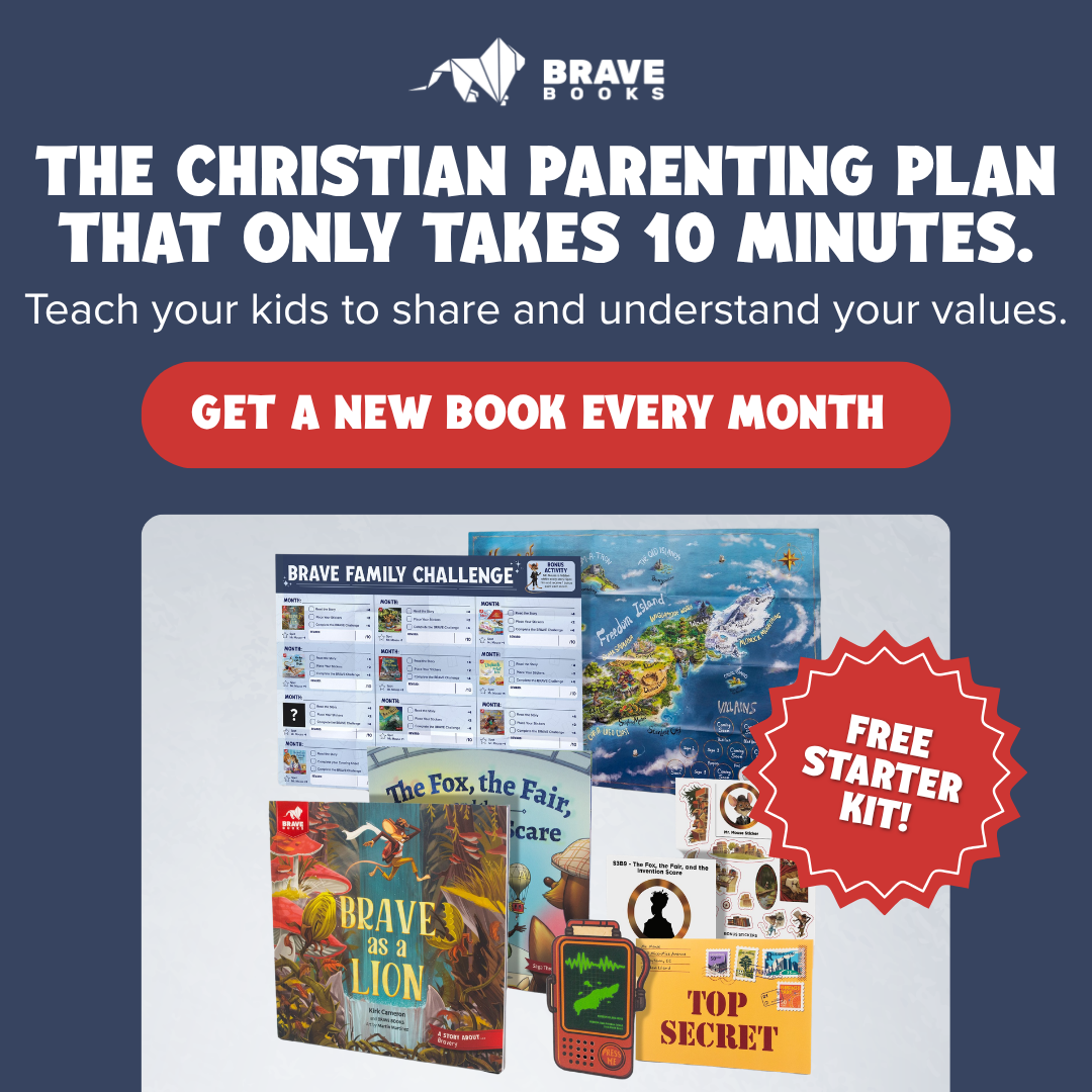 BRAVE Books Facebook ad