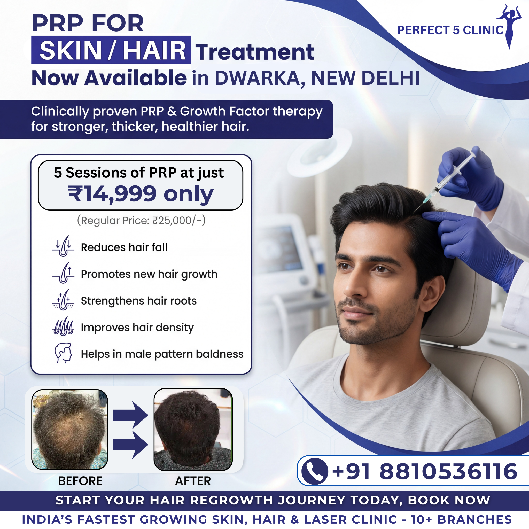 Perfect 5 Clinic - Dwarka Facebook ad