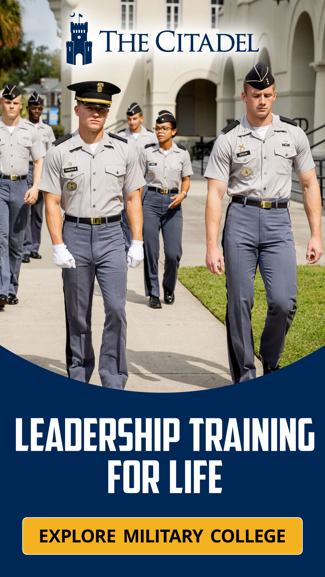 The Citadel Facebook ad from Oct 31, 2025