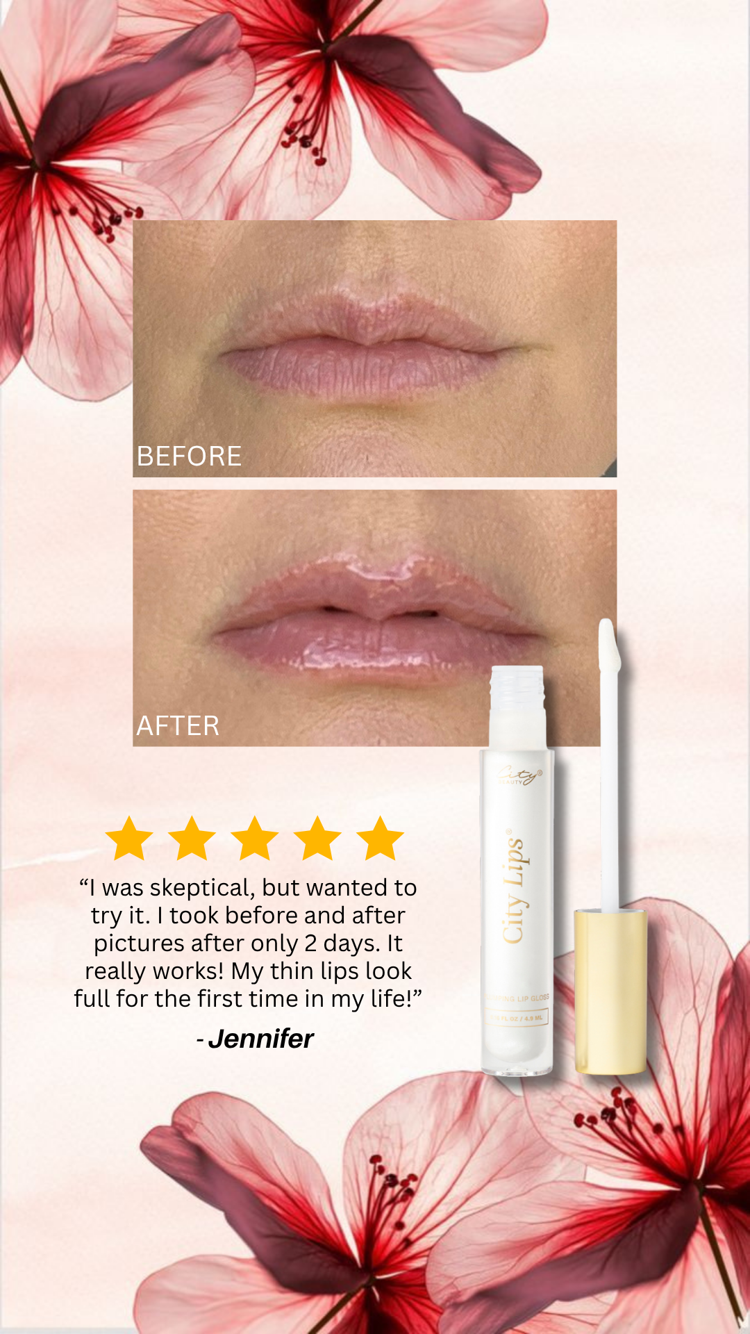 City Beauty Facebook ad