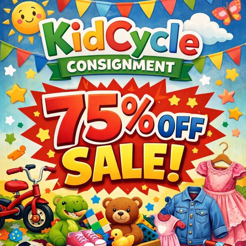 Kidcycle Consignment Facebook ad