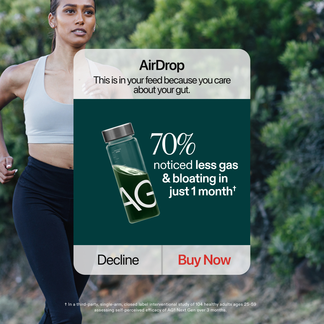 AG1 by Athletic Greens Facebook ad