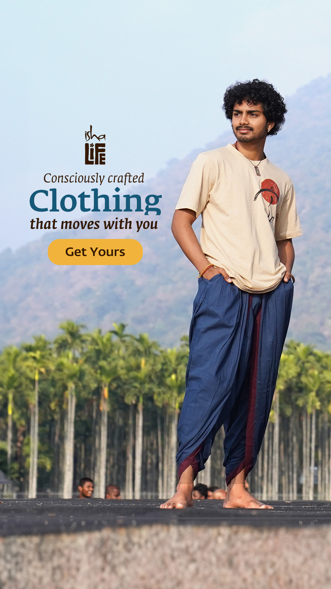 Isha Life Facebook ad