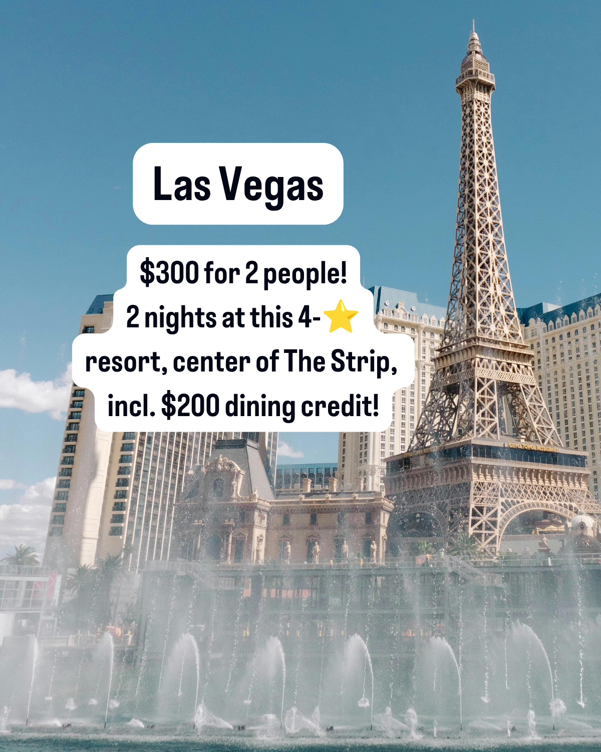 Travelzoo Facebook ad