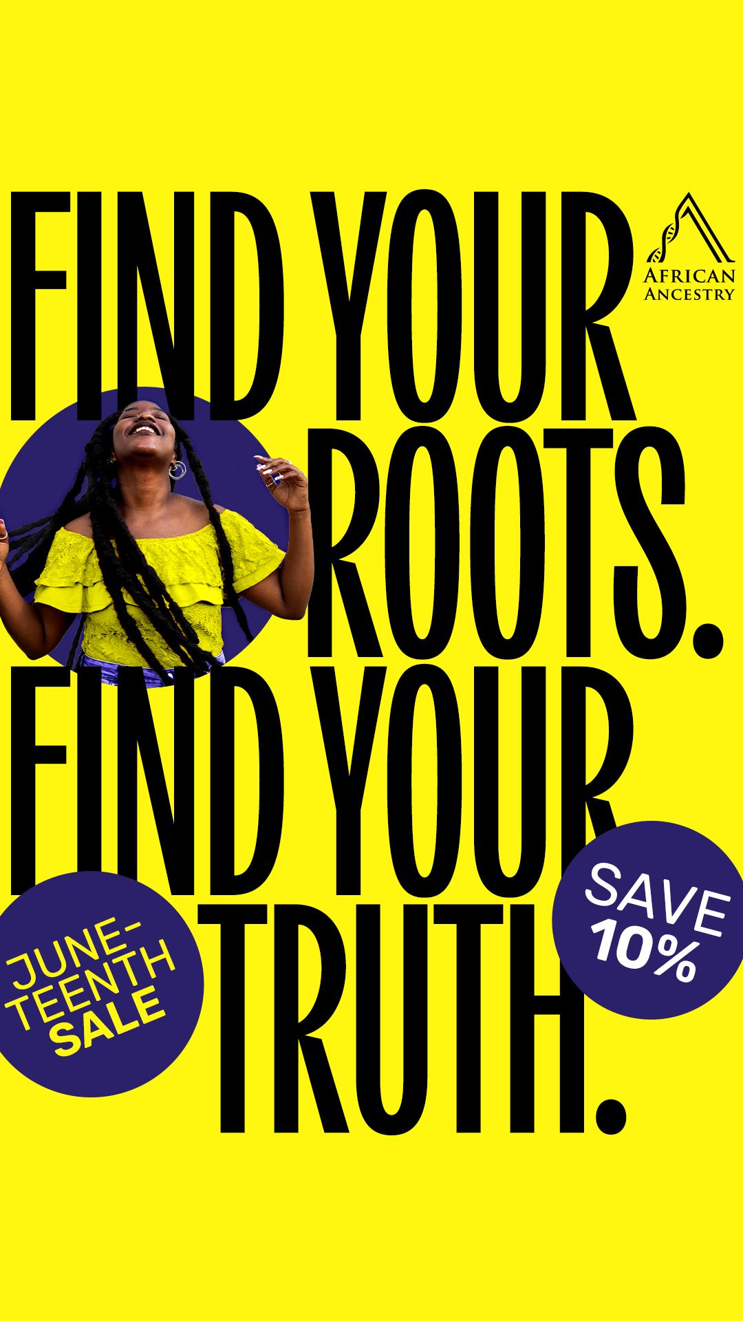 African Ancestry Facebook ad