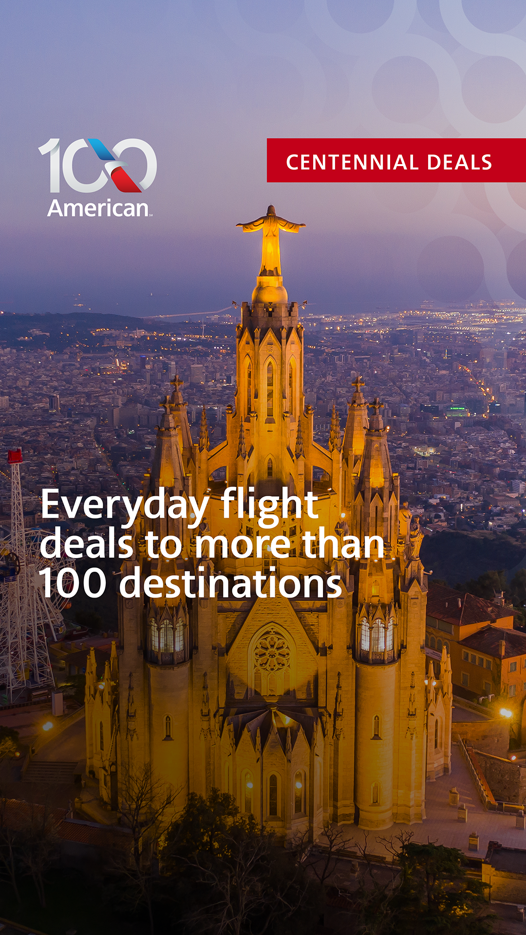American Airlines Facebook ad