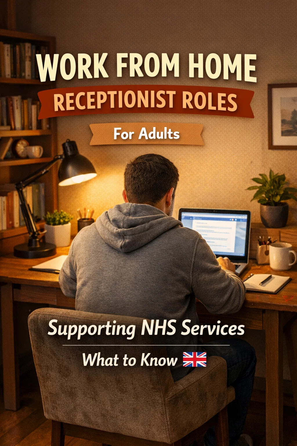 Vision - Education World Facebook ad: Work from Home Virtual Receptionist Roles Supporting NHS…