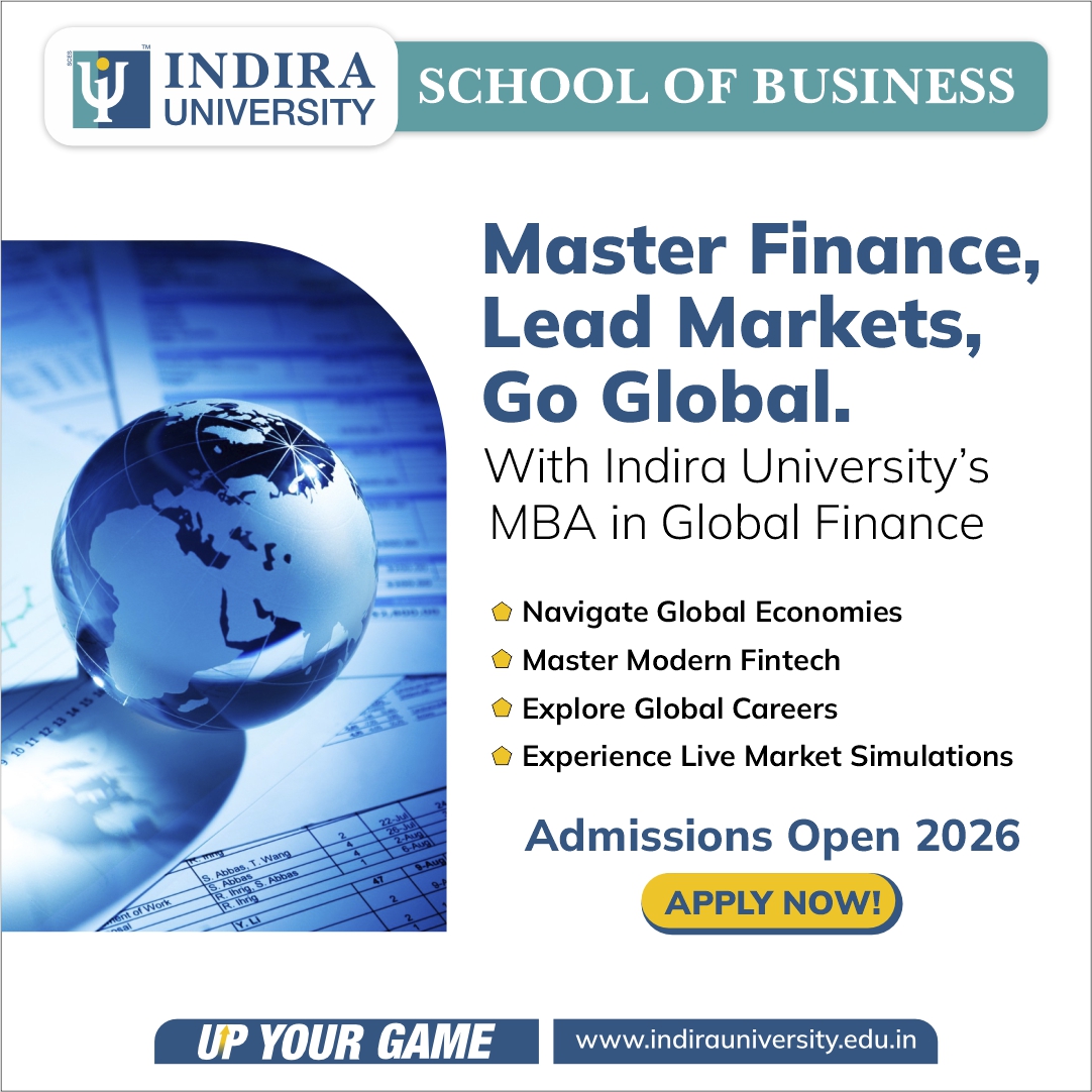 Indira University Facebook ad