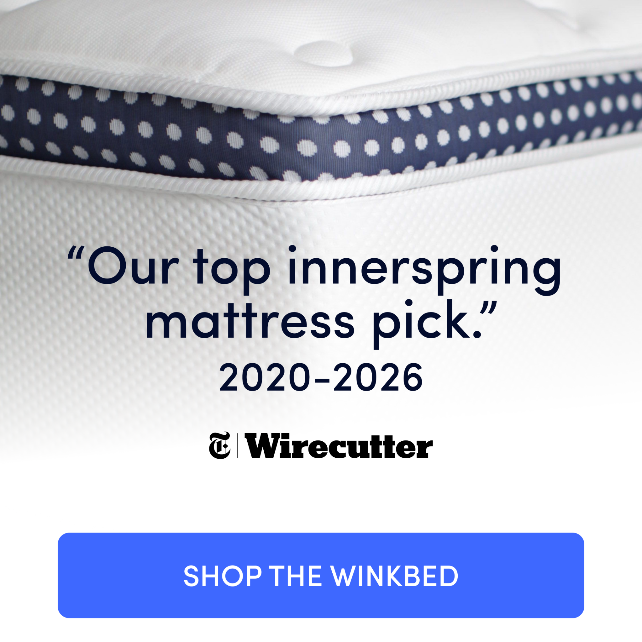 WinkBeds Facebook ad