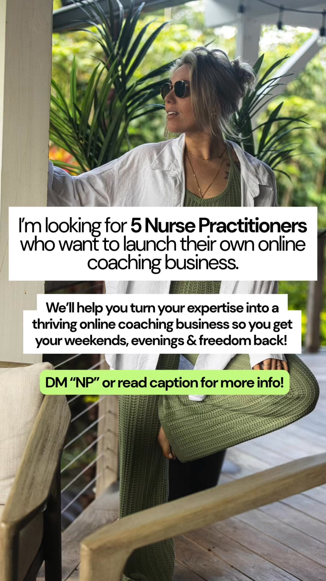 Smart Coach Facebook ad: Nurse Practitioners - We’ll help you launch you…