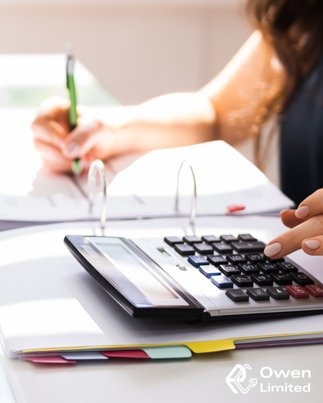 PG Owen Ltd Facebook ad: Expert Accounting, Local Service