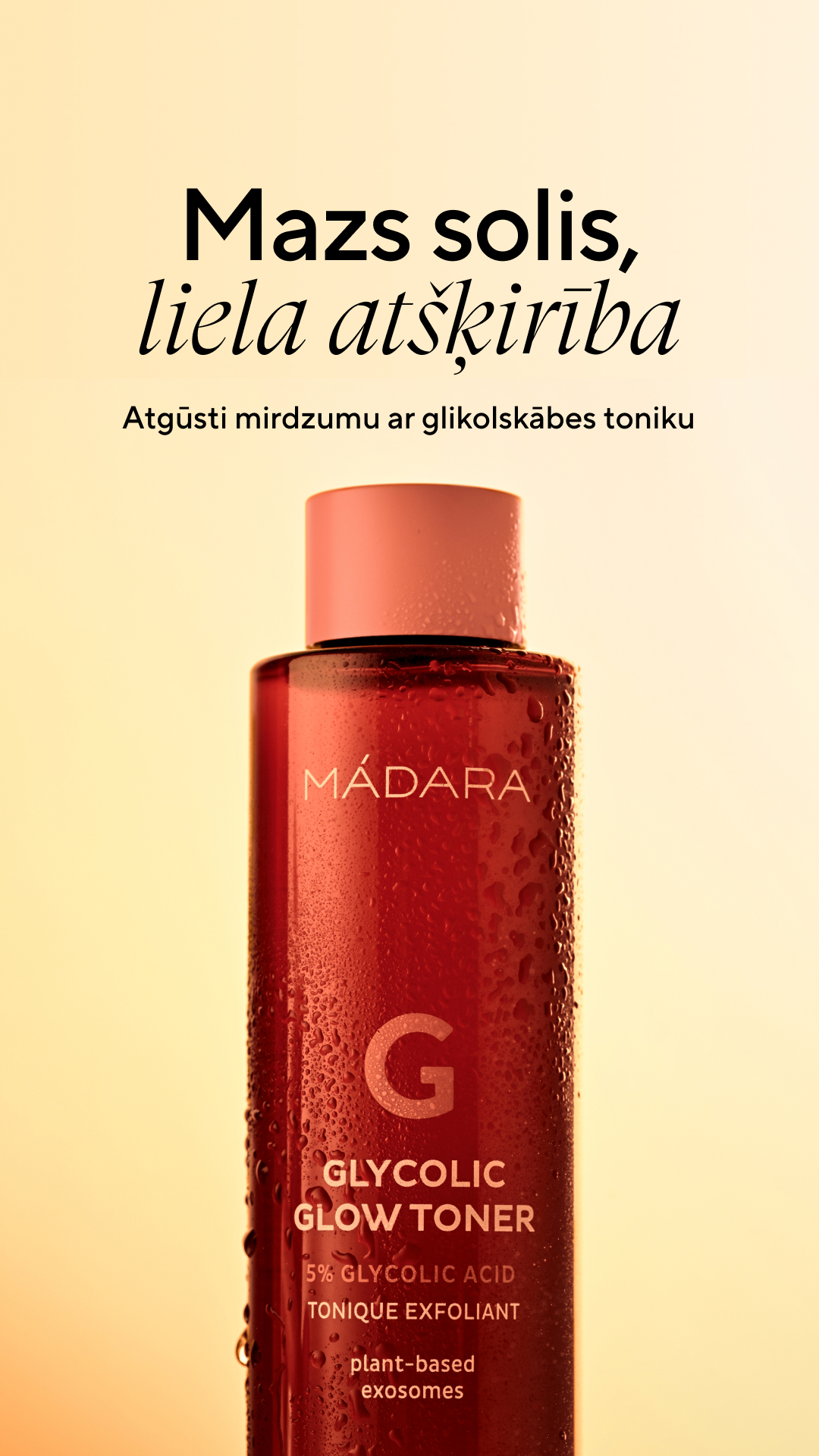 Mádara Organic Skincare Facebook ad
