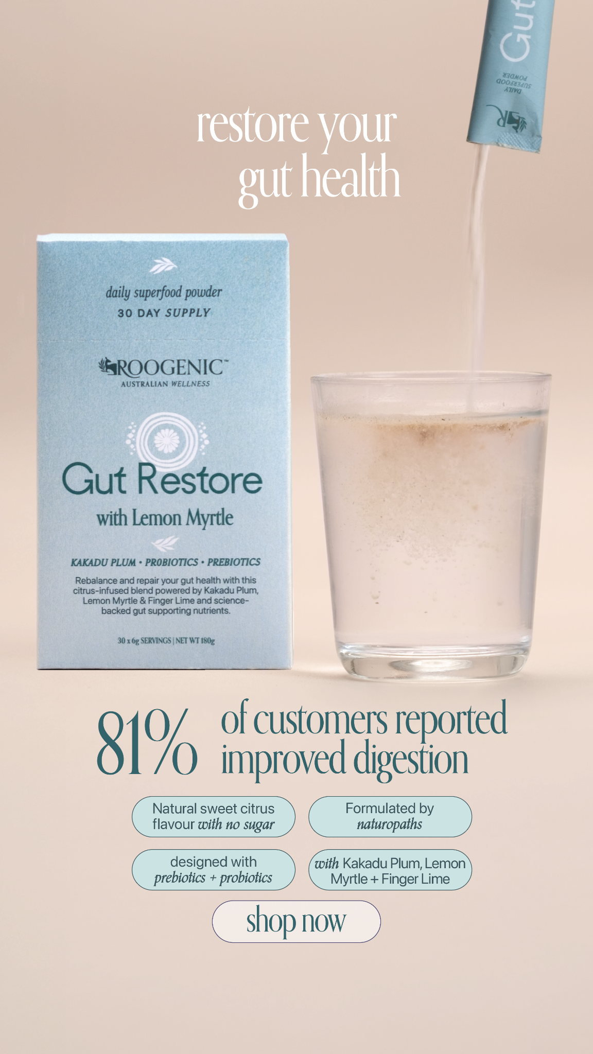 Roogenic Facebook ad