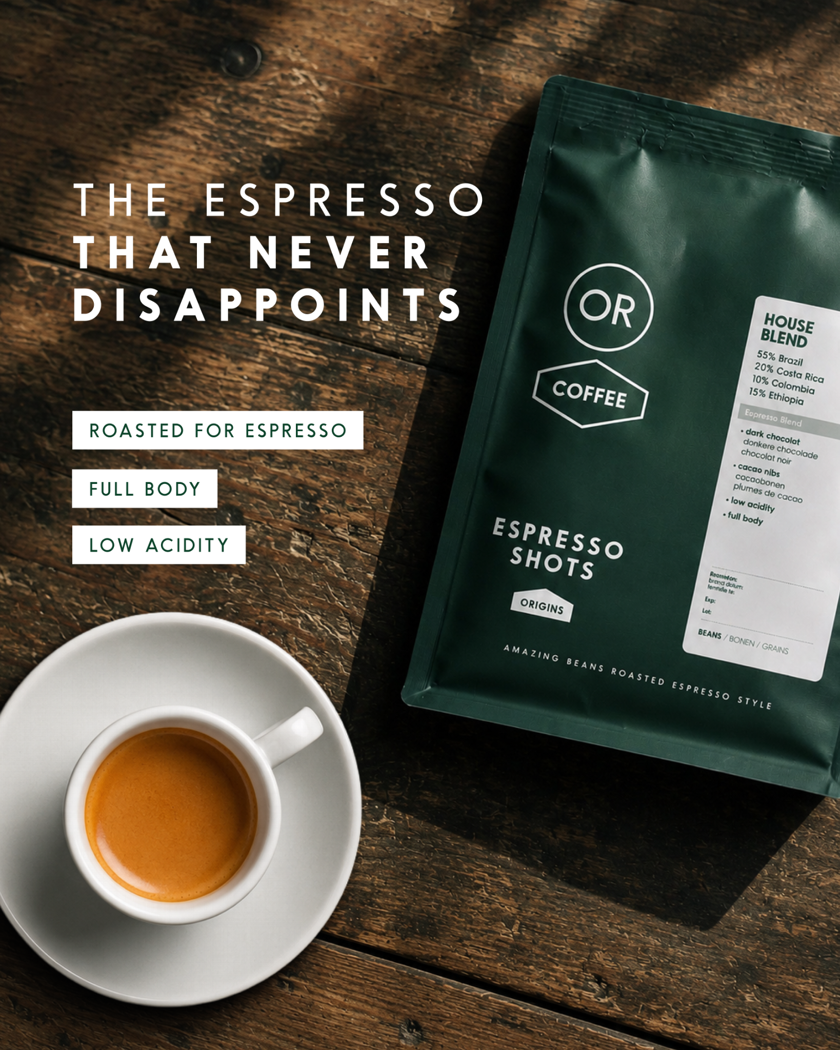 OR Coffee Facebook ad