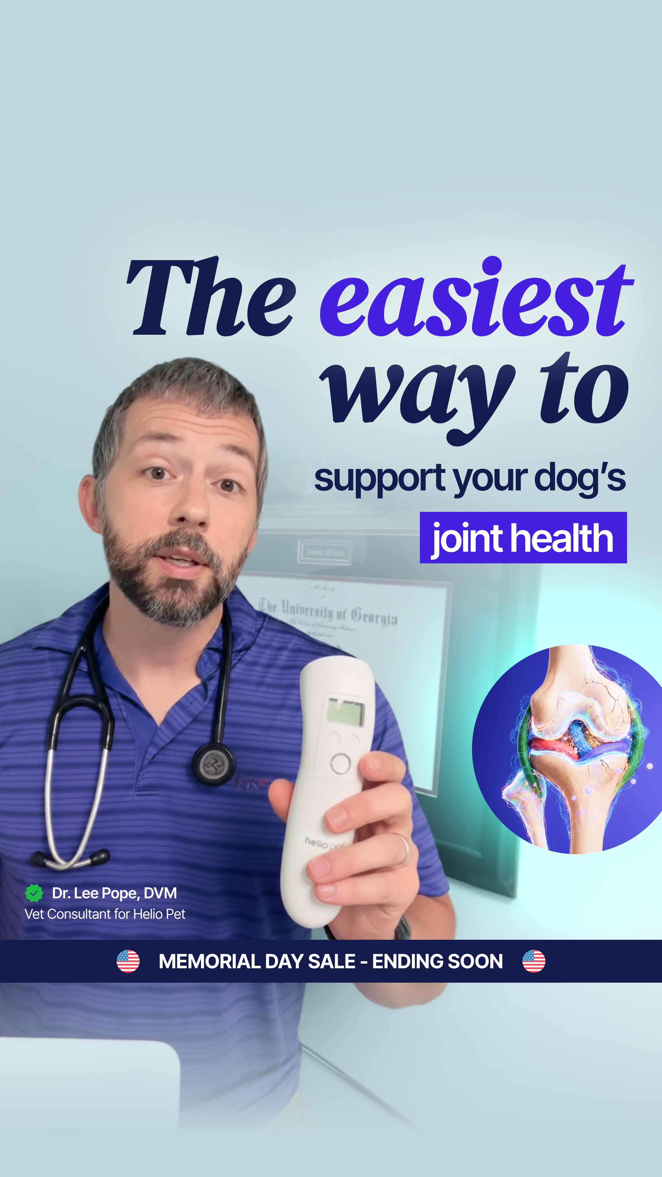 Helio Pet Facebook ad