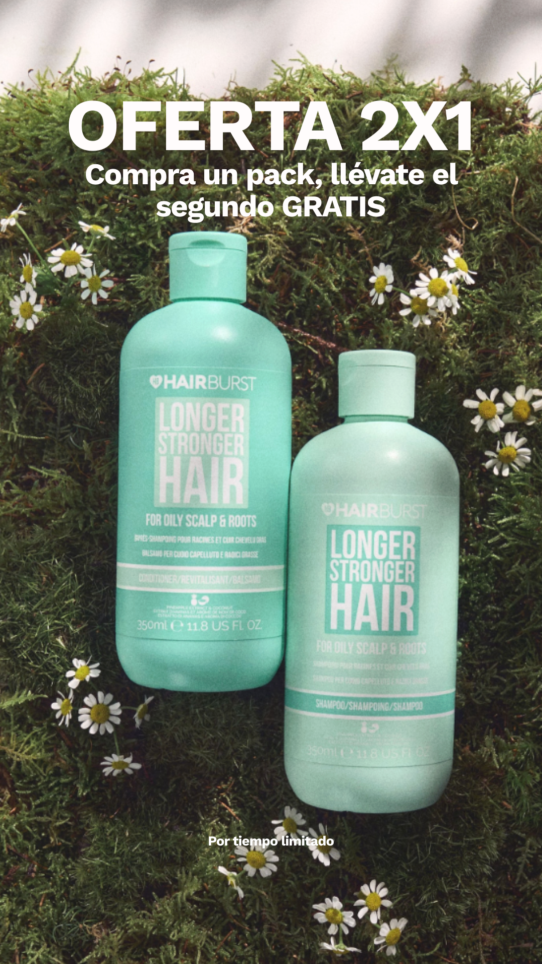 Hairburst España Facebook ad