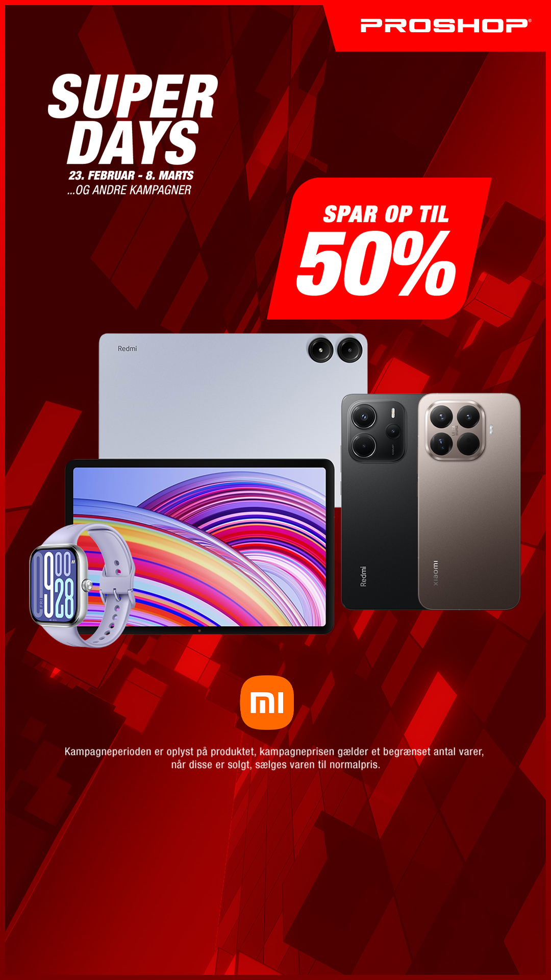 Proshop Facebook ad