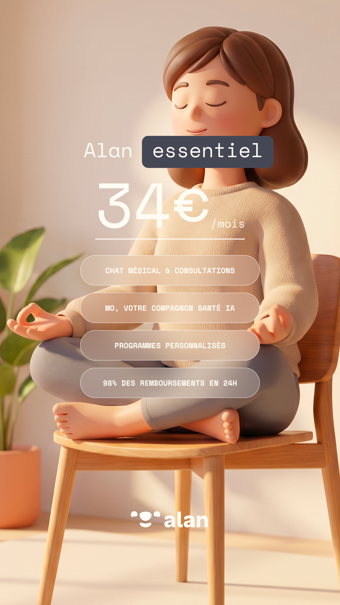 Alan Facebook ad