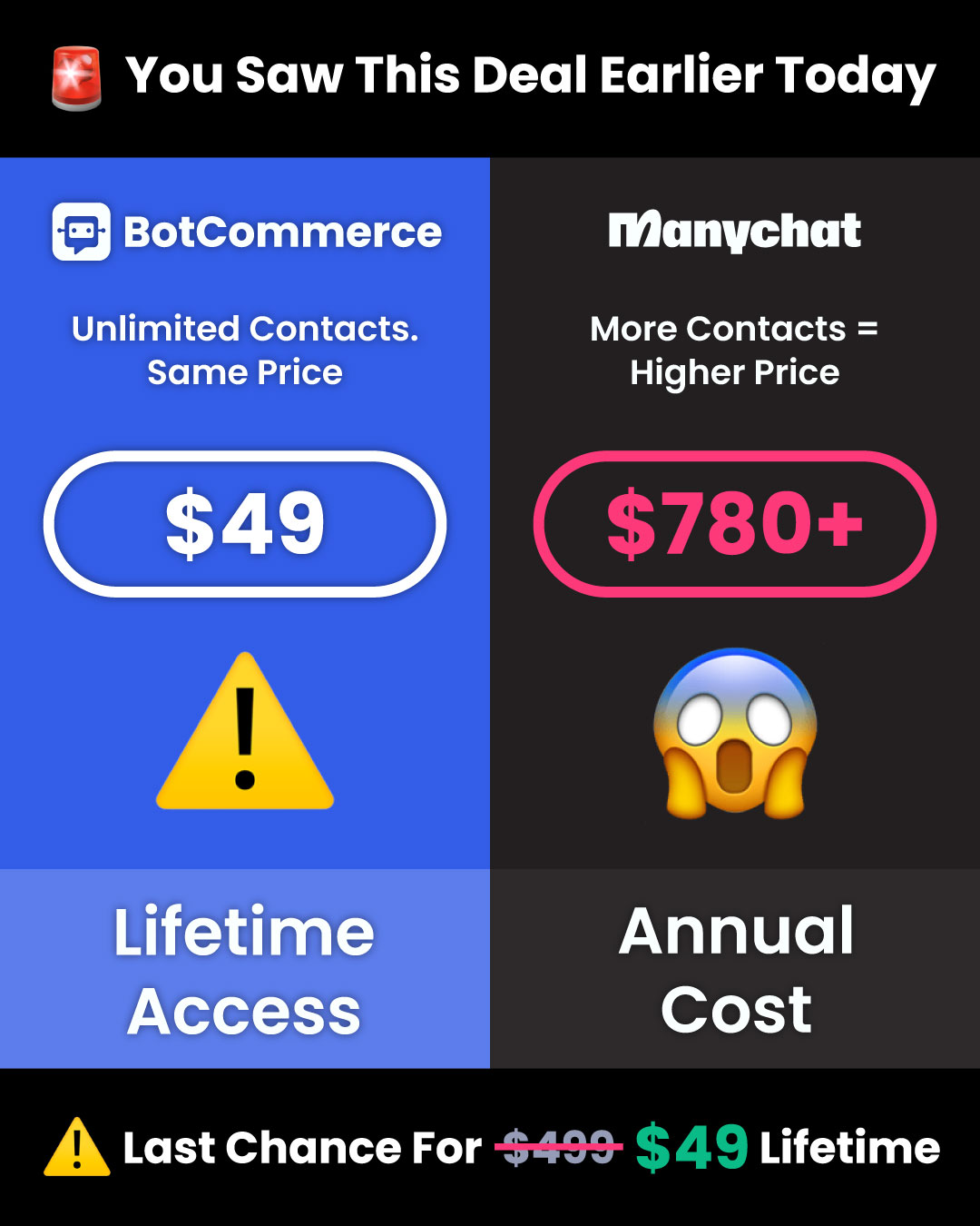 Planify X Facebook ad