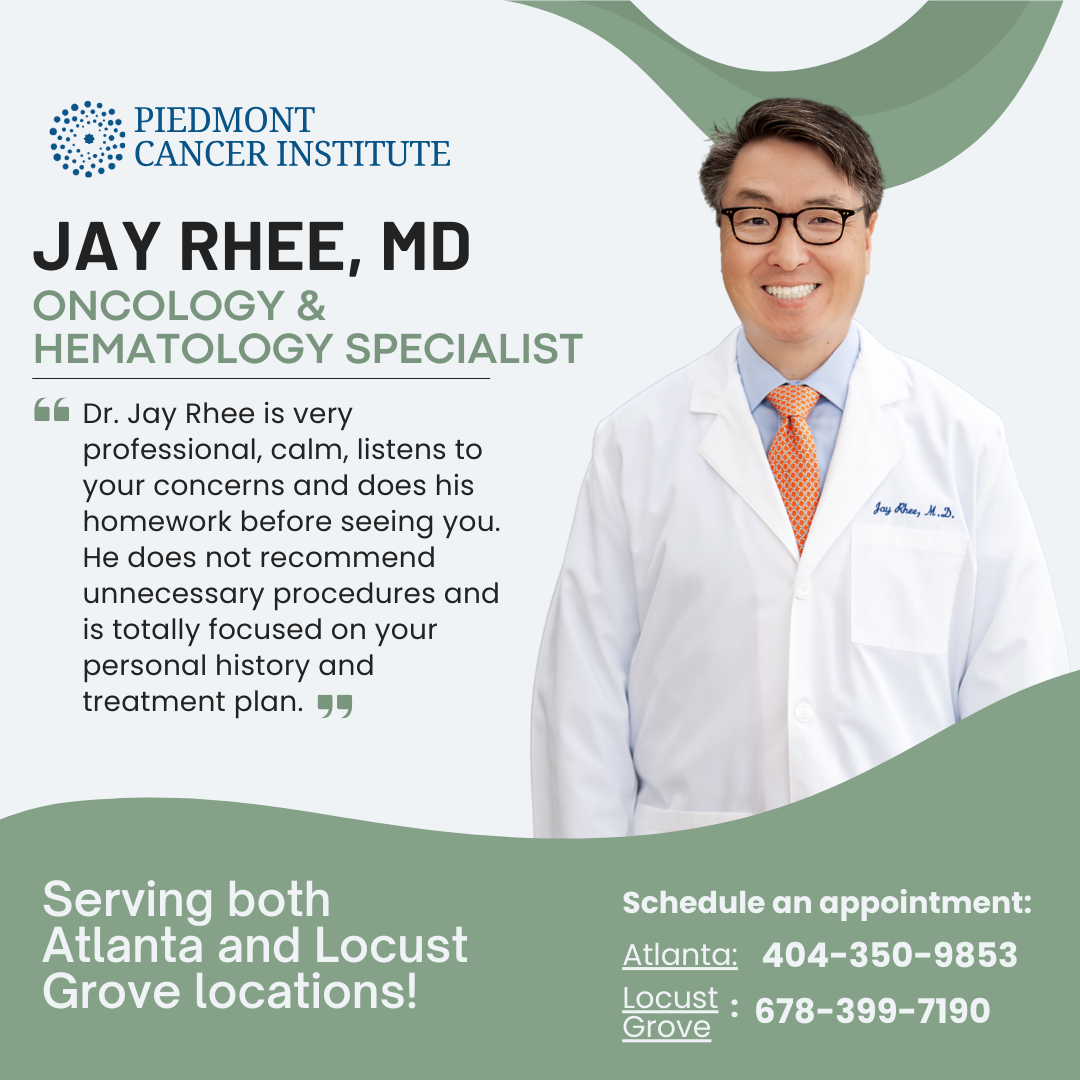 Piedmont Cancer Institute Facebook ad