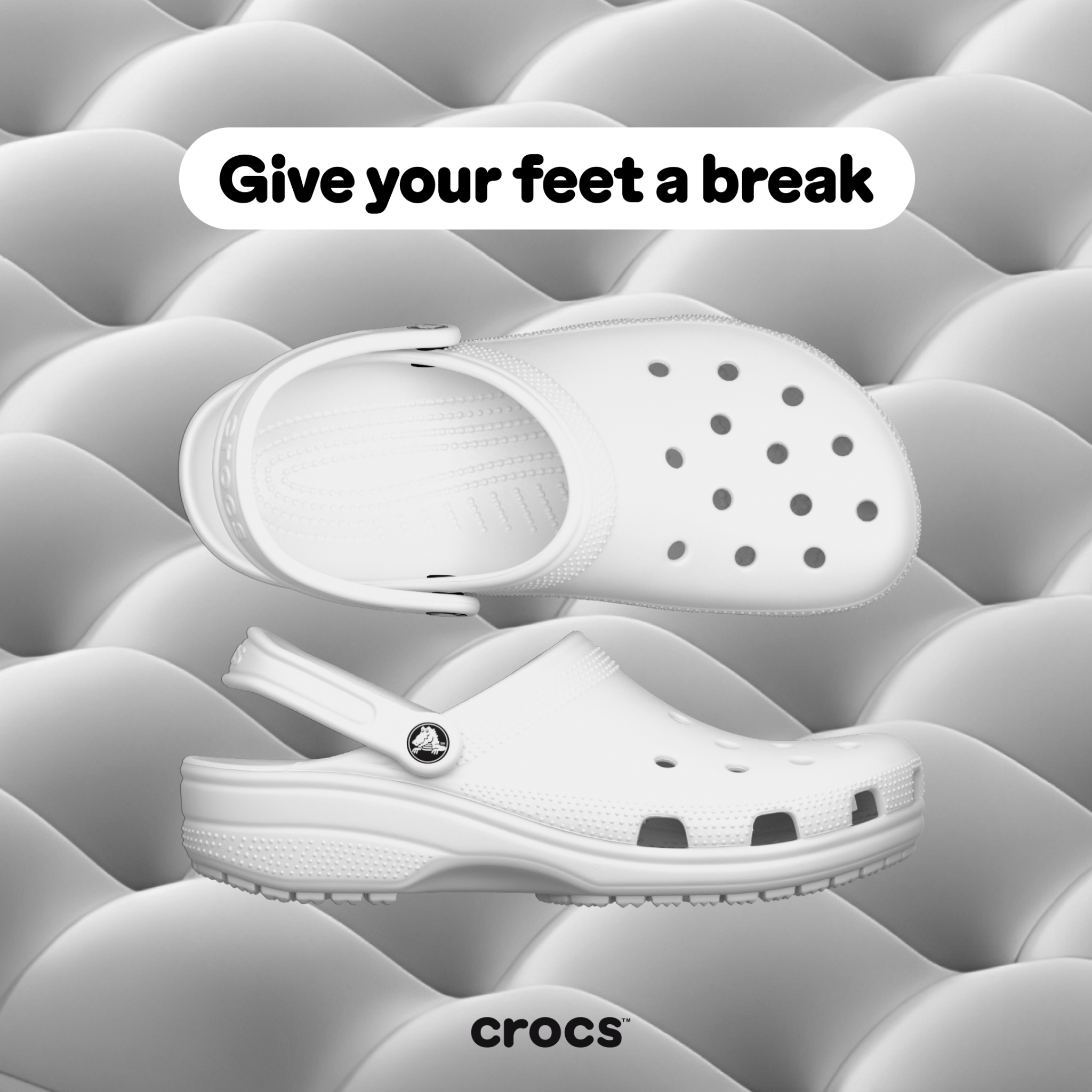 Crocs Facebook ad