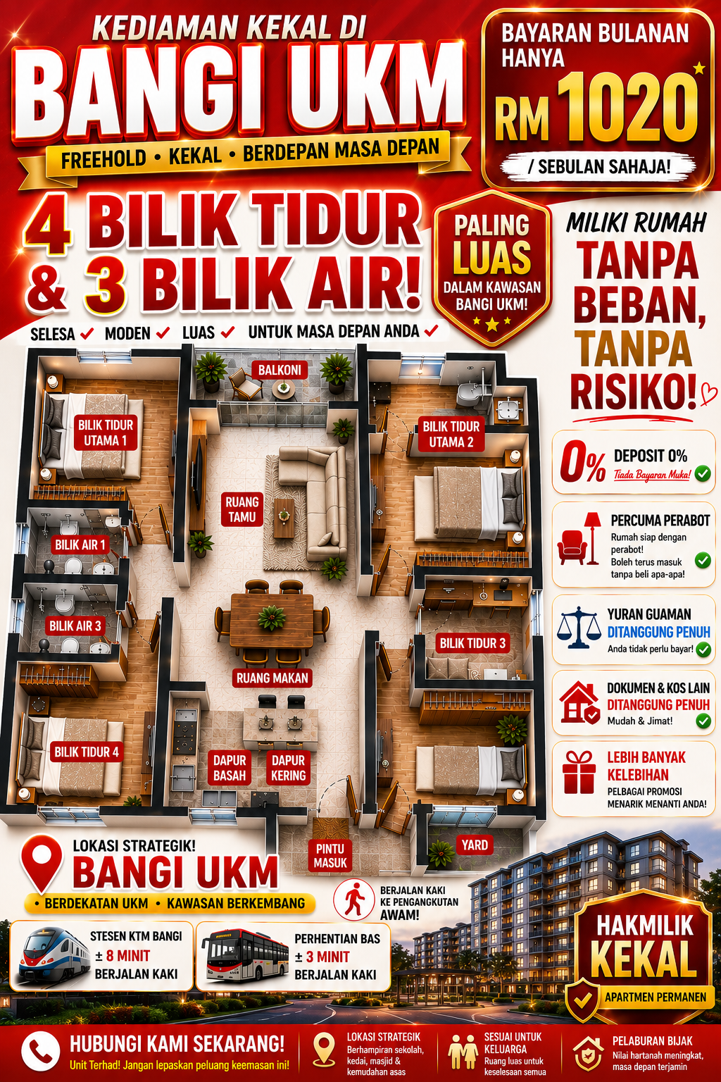 Skim Rumah Mampu Milik Facebook ad from Jun 24, 2026