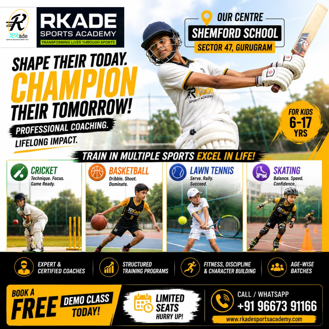 RKade Sports Academy Facebook ad