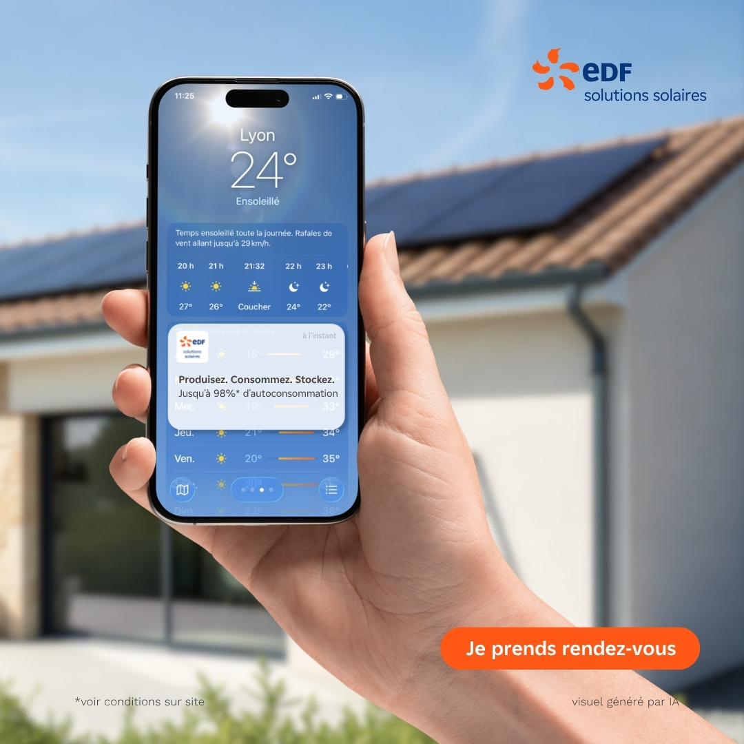 EDF solutions solaires Facebook ad