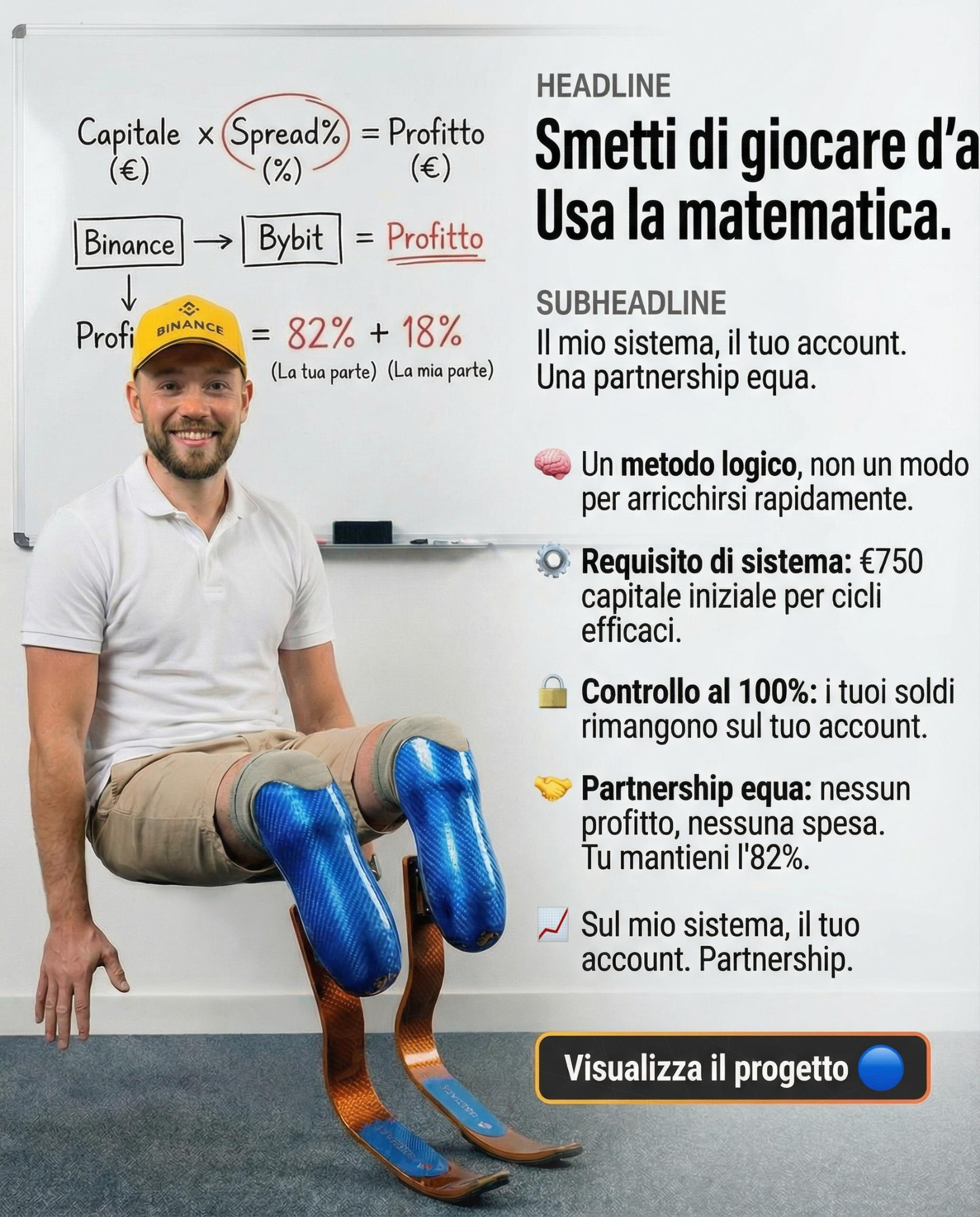 Daan Crypto Community Facebook ad: Mateo VIP Club