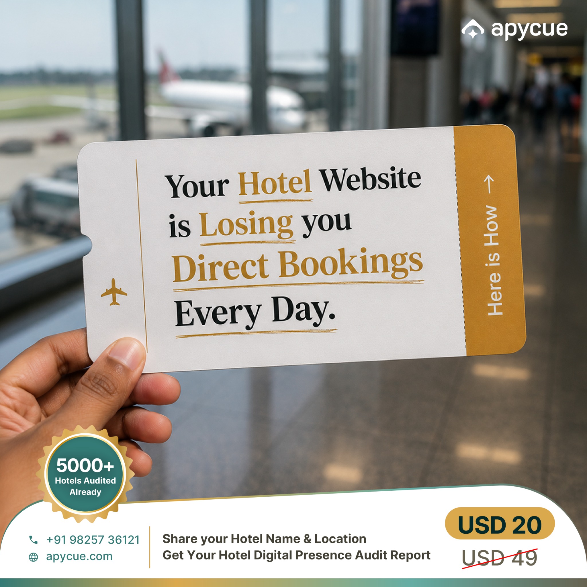 Apycue Facebook ad