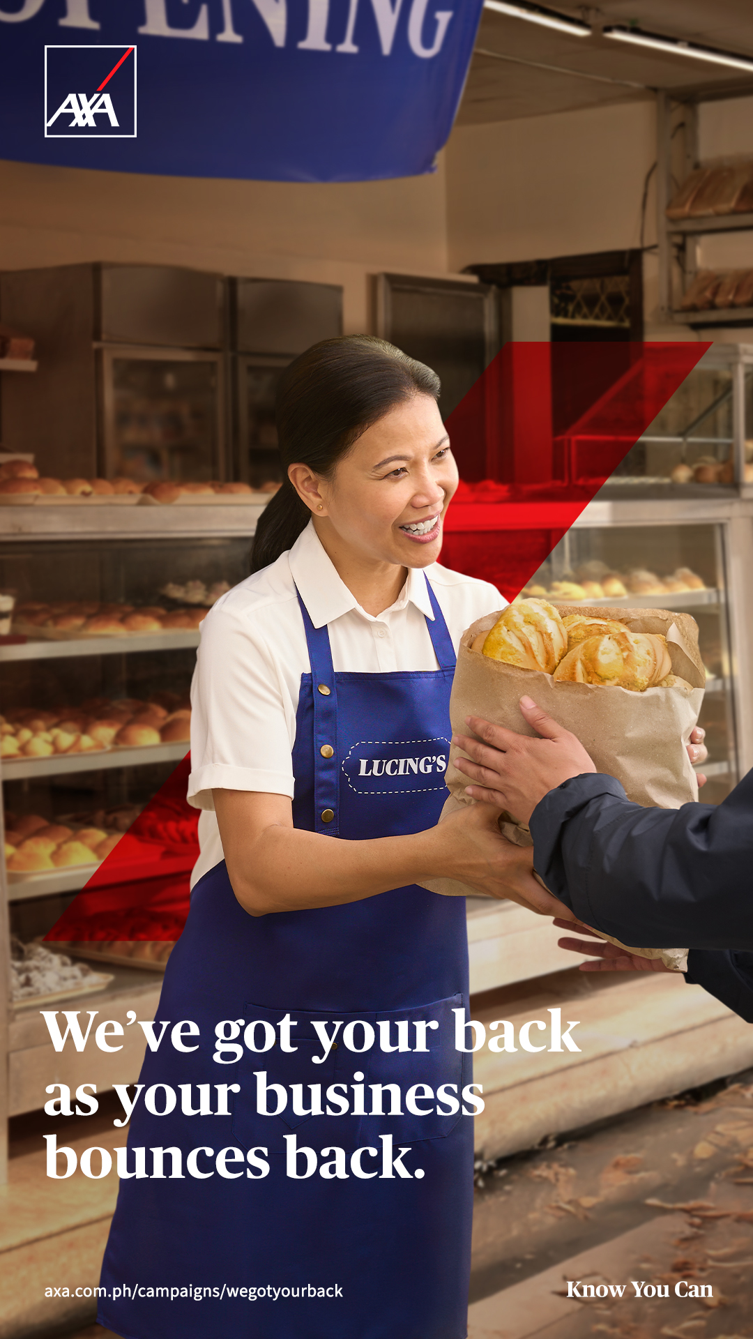 AXA Philippines Facebook ad