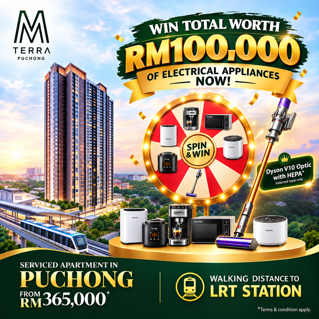 iProperty.com.my Facebook ad: Win RM100,000 Worth of Appliances!
