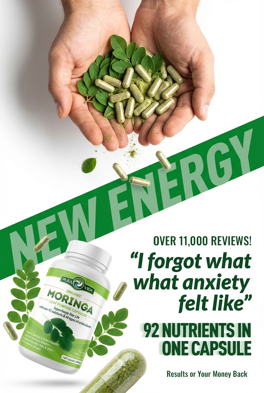 Pura Vida Moringa Facebook ad