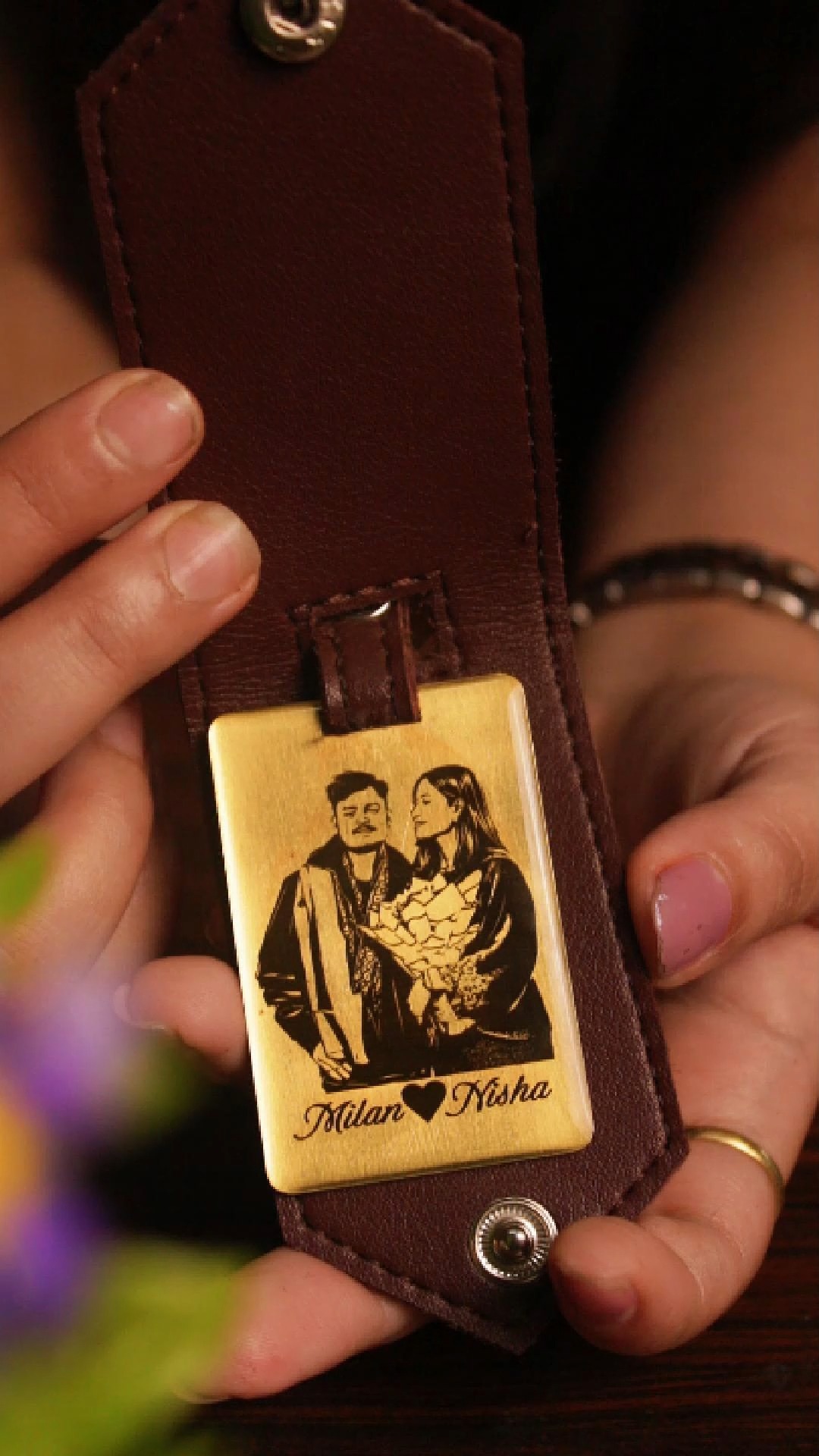Amulya Facebook ad: Carry your favorite memories wherever you go with…