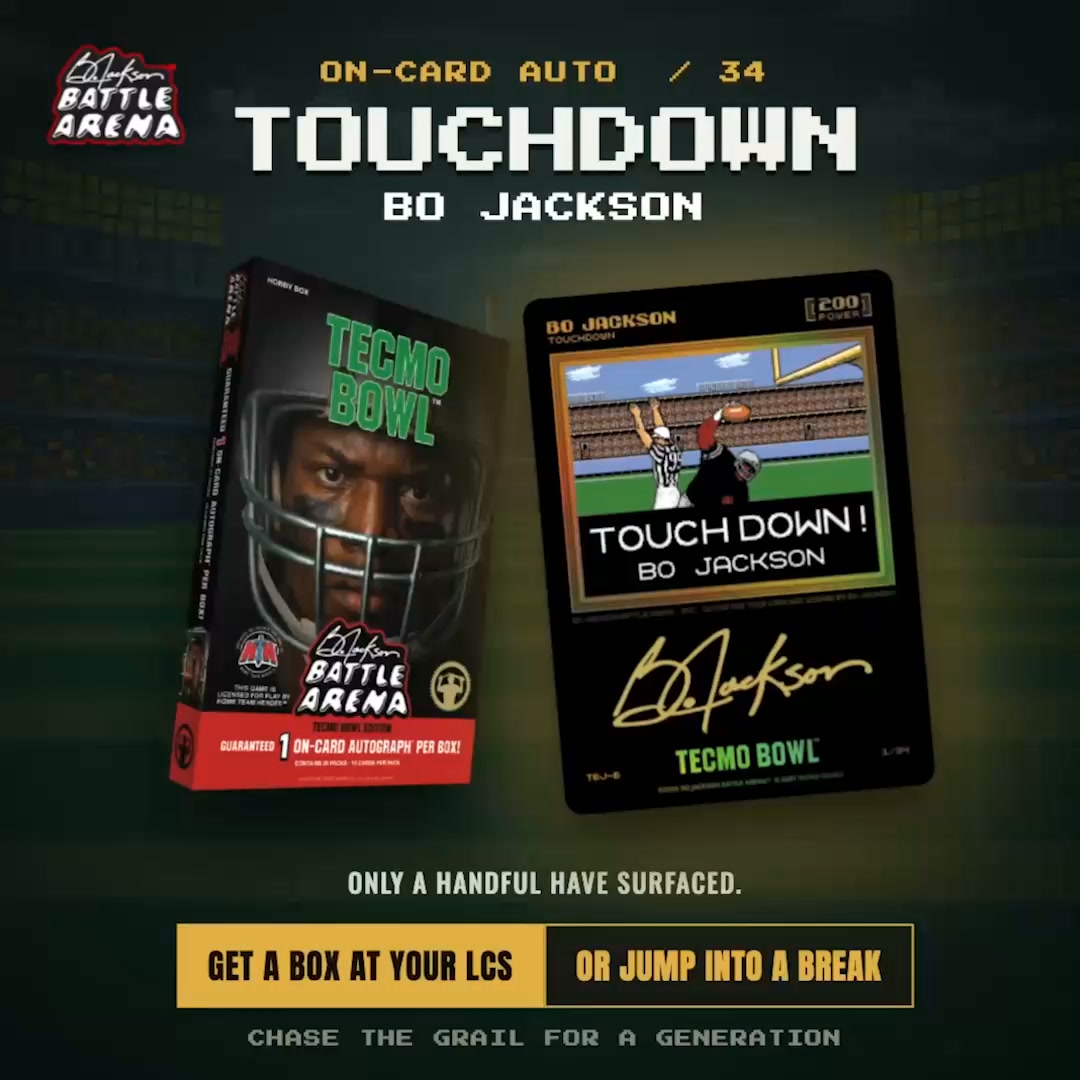 Bo Jackson Battle Arena Facebook ad: Check Sealed Box Listings