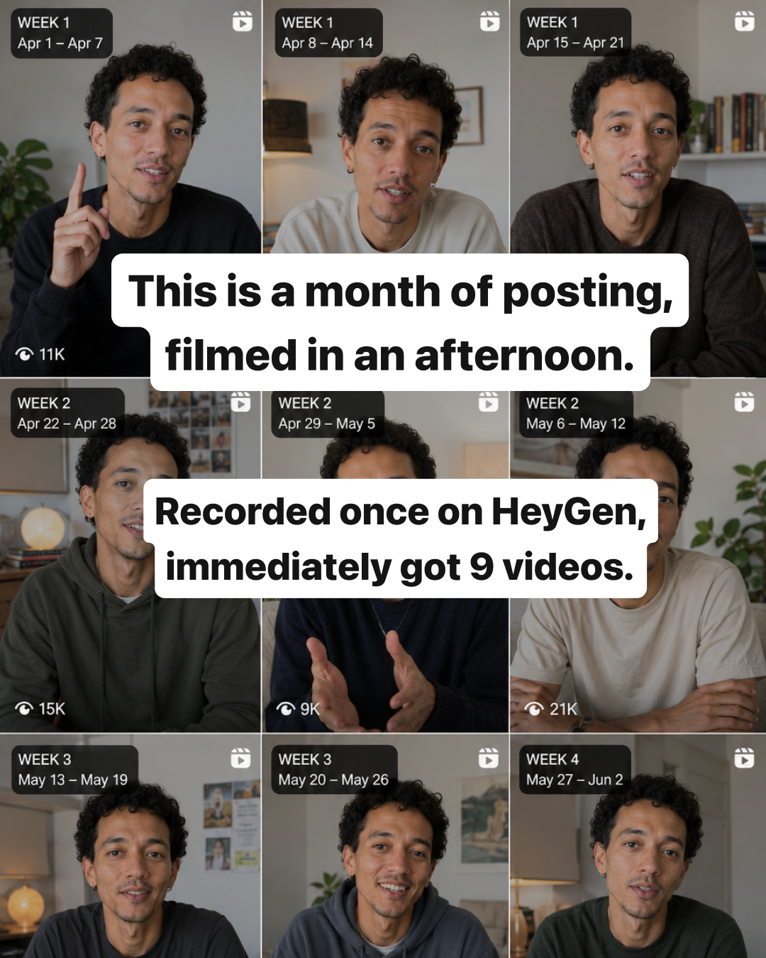 HeyGen Facebook ad: HeyGen: AI Video Generator