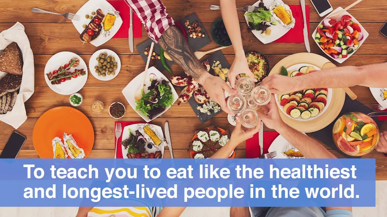 Blue Zones Facebook ad: The Blue Zones Meal Planner!