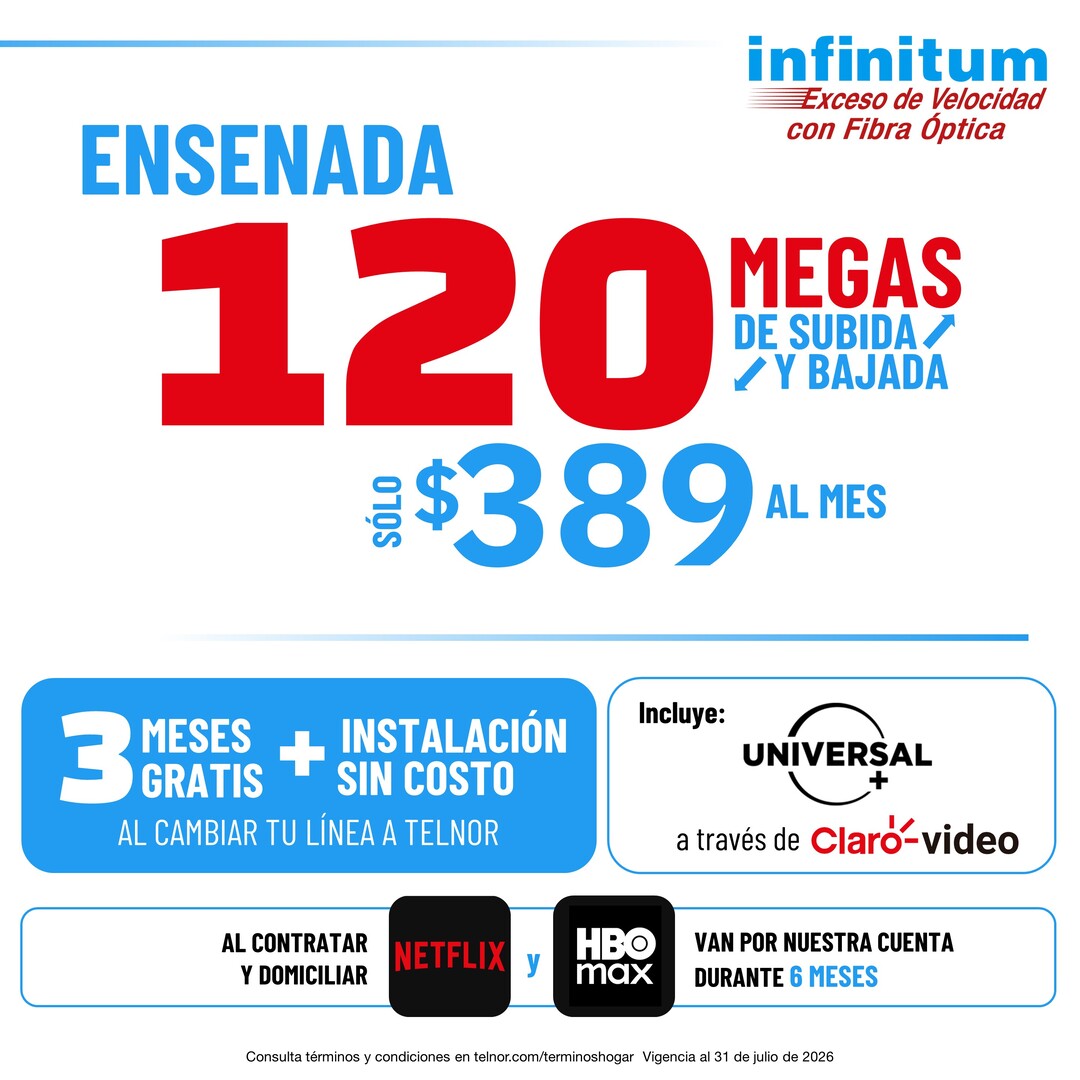 Telnor Facebook ad: ¡Contrátalo ahora!
