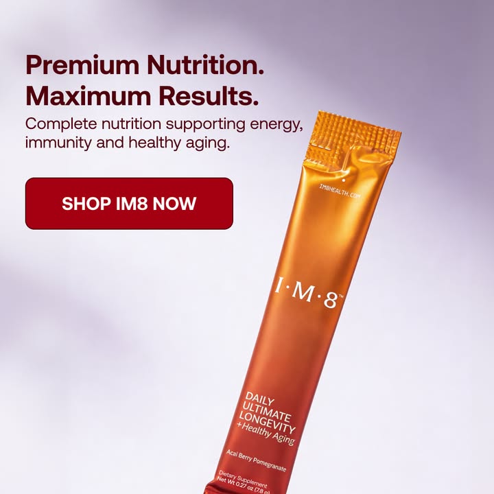 IM8 Health Facebook ad