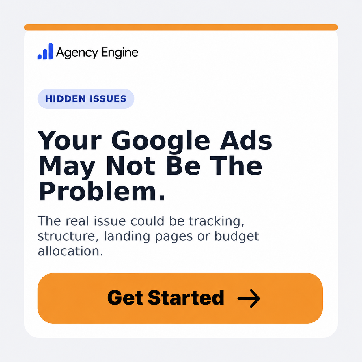 Agency Engine Facebook ad