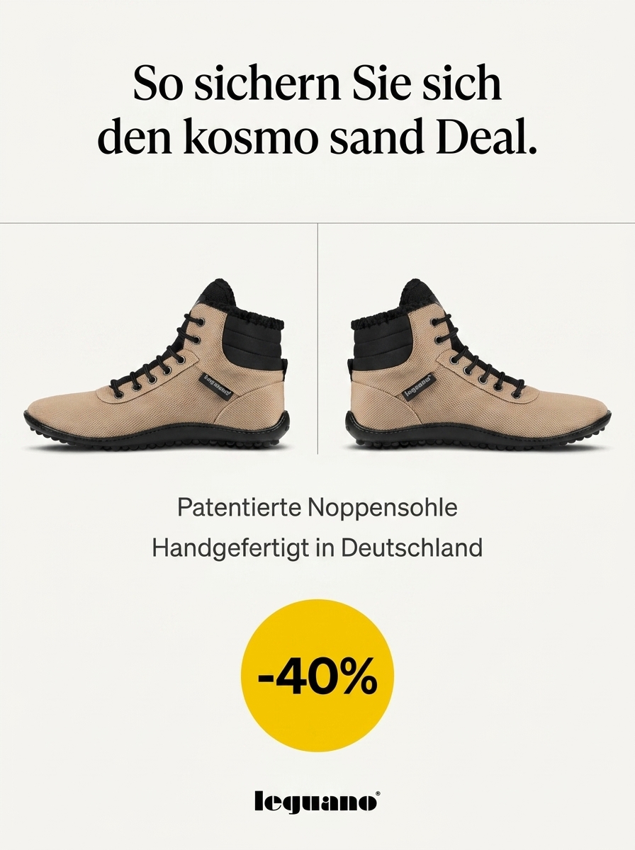 leguano Barfußschuhe Facebook ad