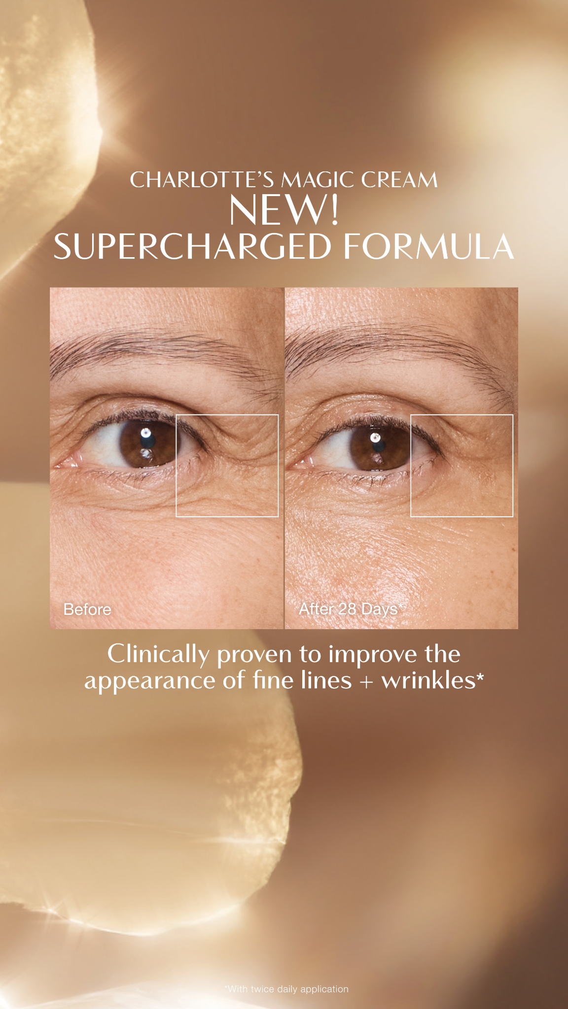 Charlotte Tilbury Skincare Facebook ad