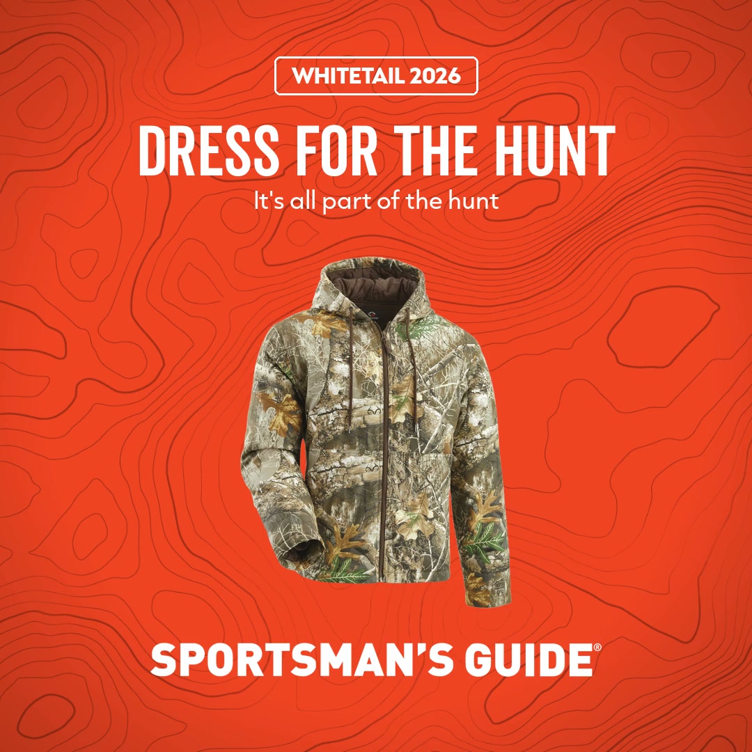 Sportsman's Guide Facebook ad: Dress for the Hunt